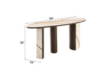 AC04567 Haidar Console Table with Marble Top