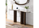 AC04577 Hanale Console Table with Natural Marble