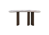 AC04577 Hanale Console Table with Natural Marble