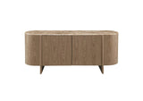 AC05319 Markku Console Table with Natural Marble