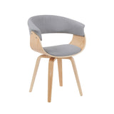 Summer - Upholstered Dining Chair - Brown