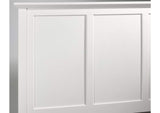 4NA4L5 Paragon Wood Panel Bed In White