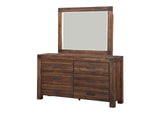 3F4182A Meadow Six Drawer Solid Wood Dresser In Brick Brown (2024)