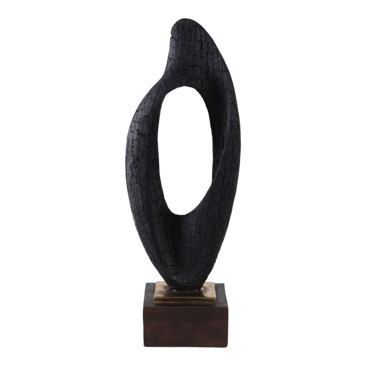 20" Dixon Black Resin Statuary - Black