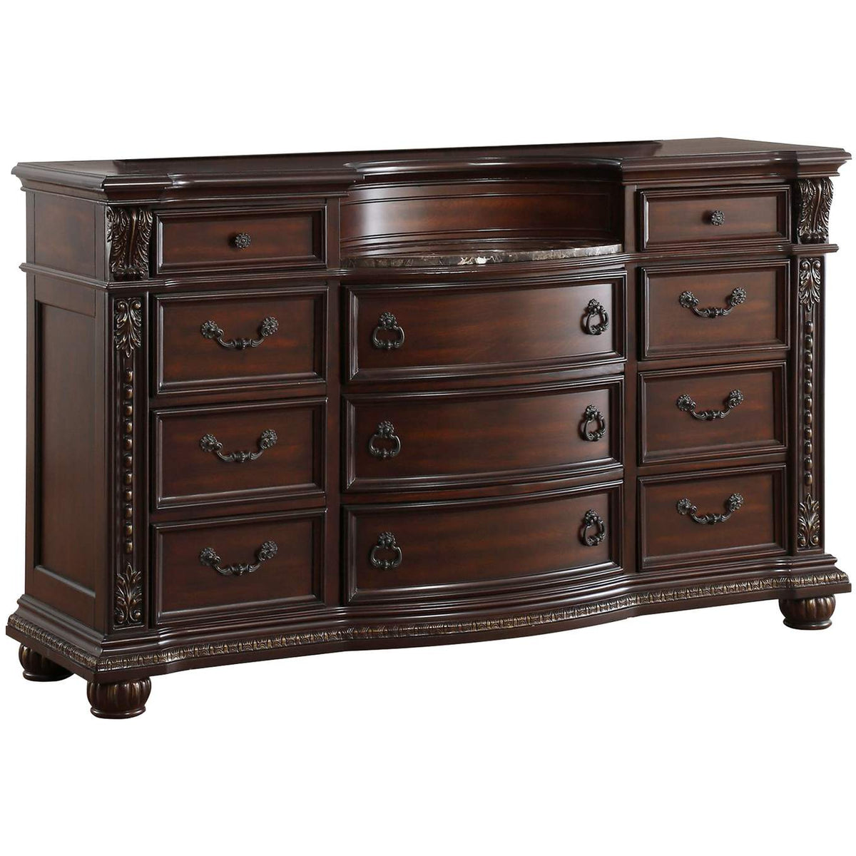 1757-5 Cavalier Dresser, Marble Insert