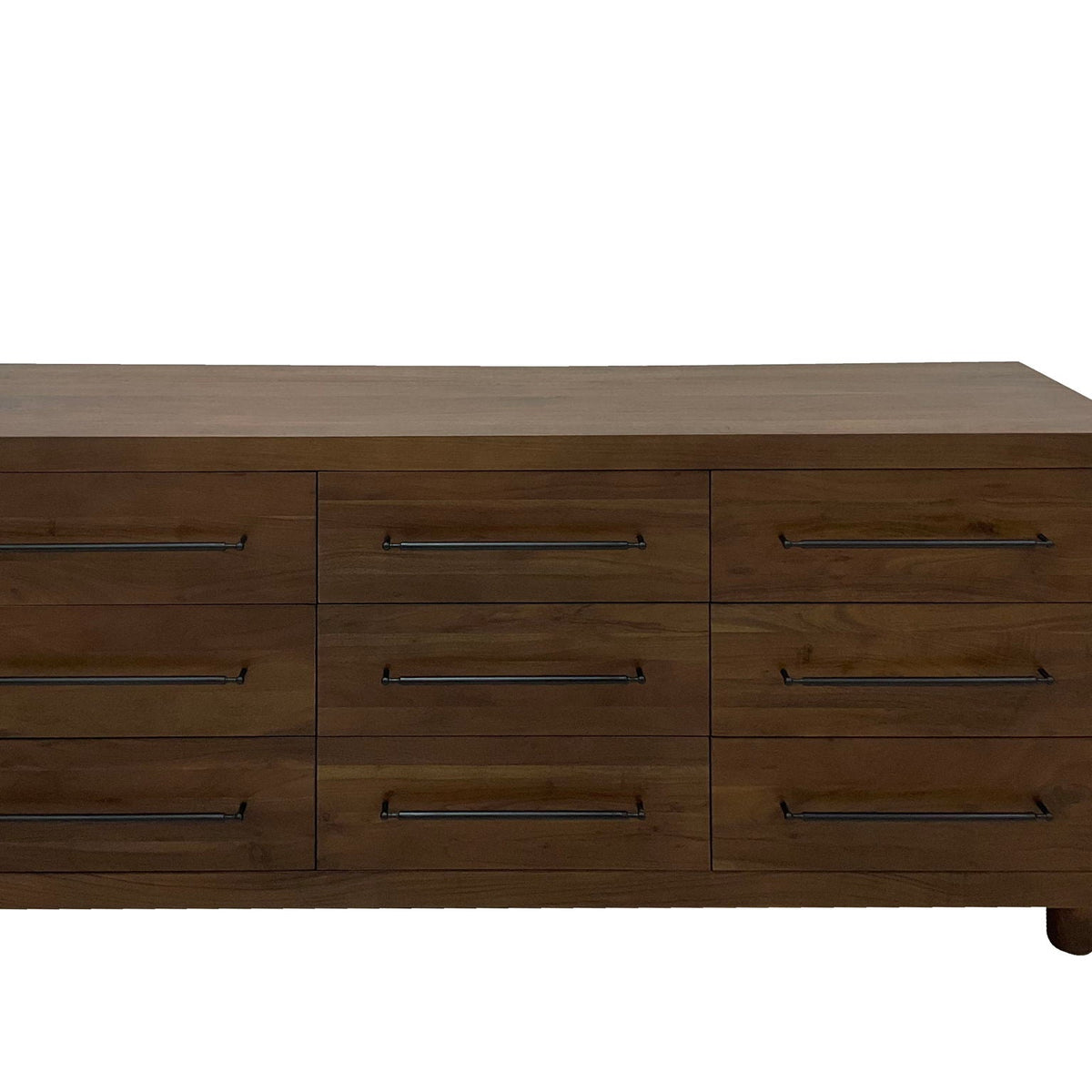 Jaxon - 9 Drawer Dresser - Harvest Brown