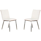Café - Brushed Stainless Steel Dining Chair (Set of 6)