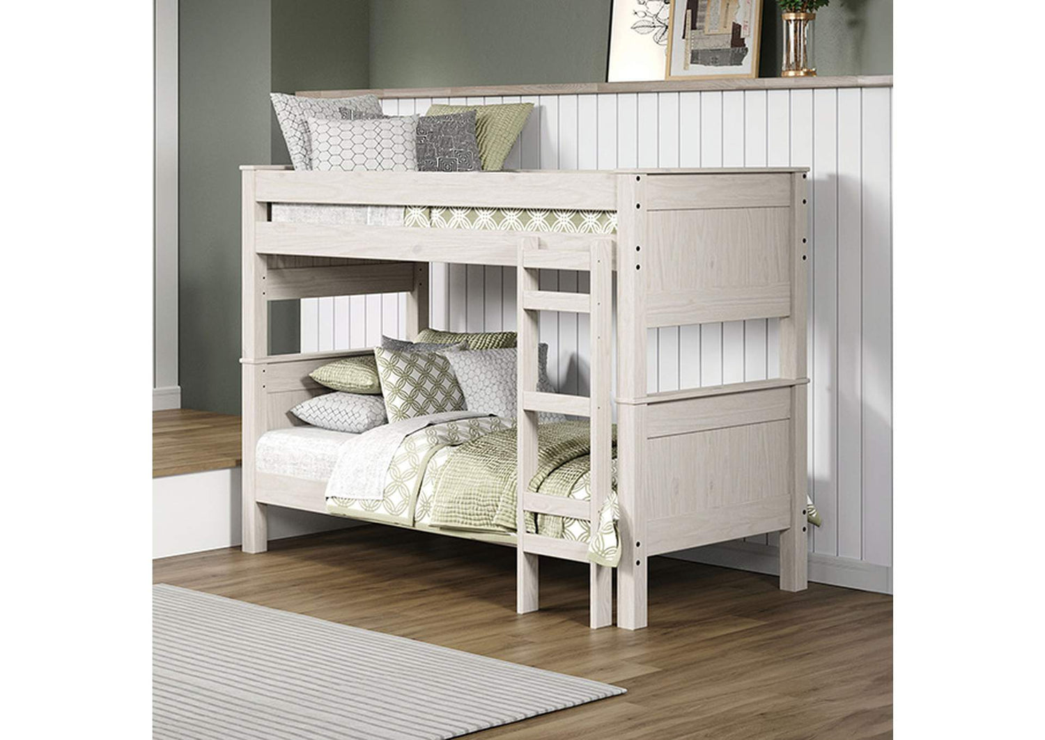 Albani Twin/Twin Post Bunkbed