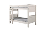 AM-BK302WH-BED Albani Twin/Twin Post Bunkbed