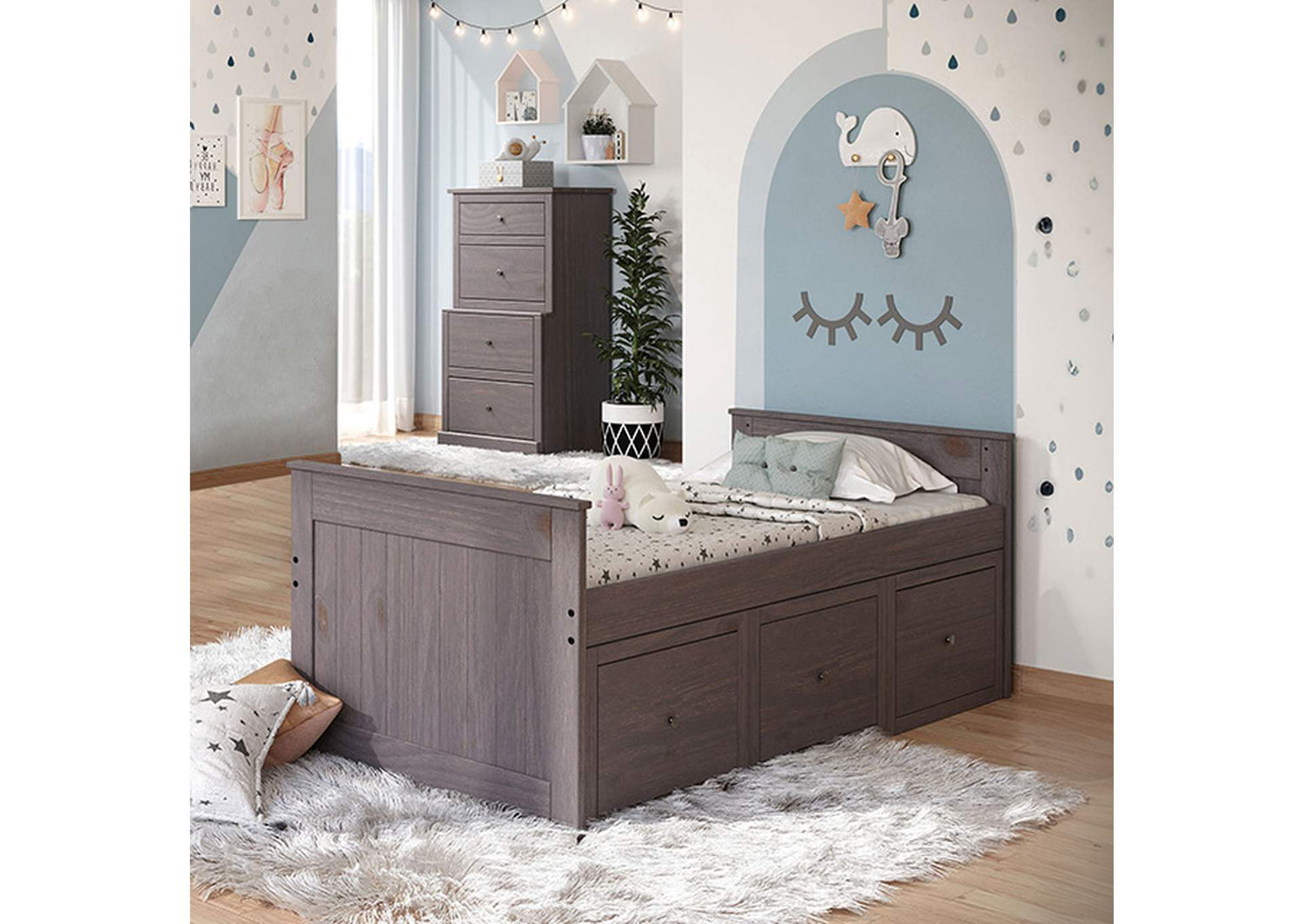 Marinos Twin Captain Bed