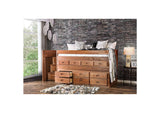 AM-BK601-BED-SLAT Cleo Twin Captain Bed