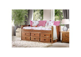 AM-BK602-BED-SLAT Lia Twin Captain Bed