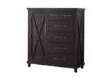 7YC984GA Yosemite Solid Wood Gentleman'S Chest In Cafe