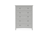 PNKG84A Grace Five Drawer Chest In Elephant Gray (2024)