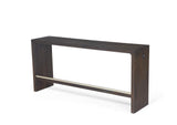 AZU567 Oxford Gathering Table With USB - Power In Basalt Grey