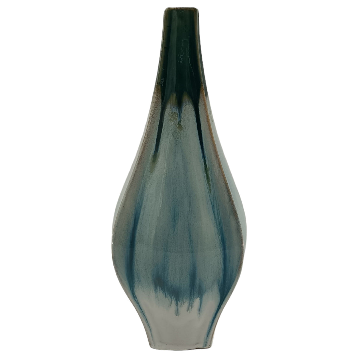 Astoria Small Ceramic Vase - Green