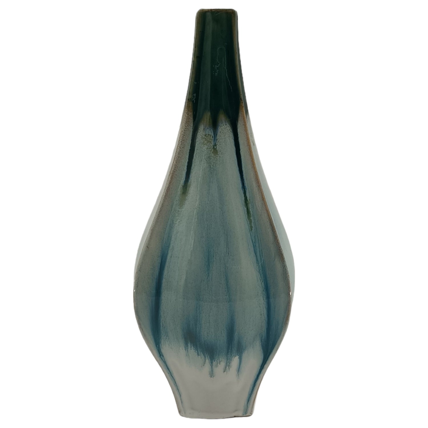 Astoria Small Ceramic Vase - Green