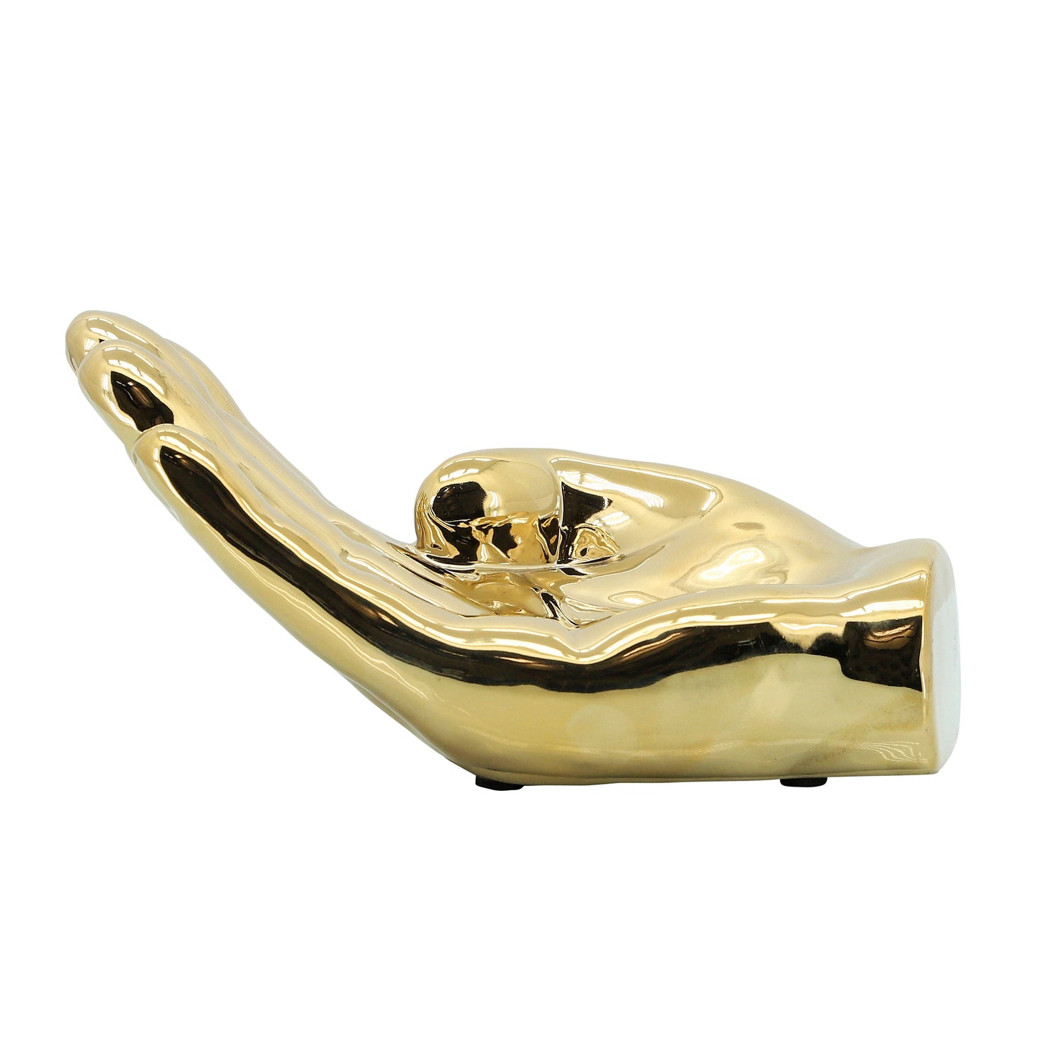 Asking Hand 8" - Gold
