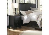 4N0281 Paragon Three - Drawer Nightstand In Black