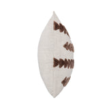 Lineage - Essay 22" x 22"Pillow - Frothed Brown