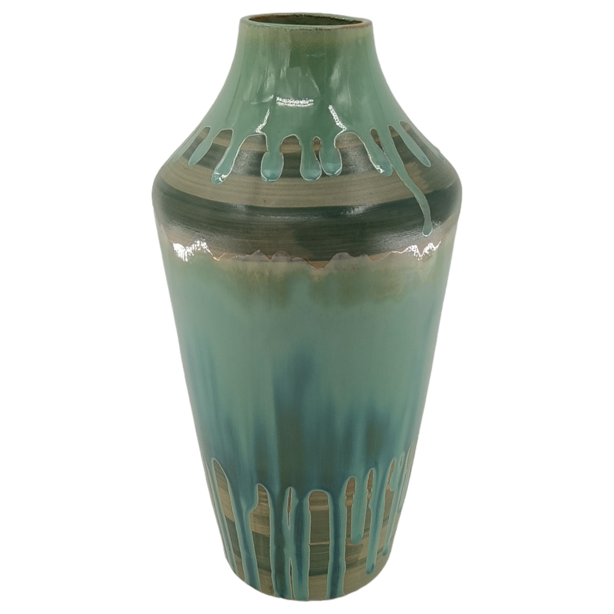 Keizer Large Ceramic Vase - Green