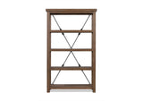 8FJ819OS Autumn Open Shelving Unit Flint Oak