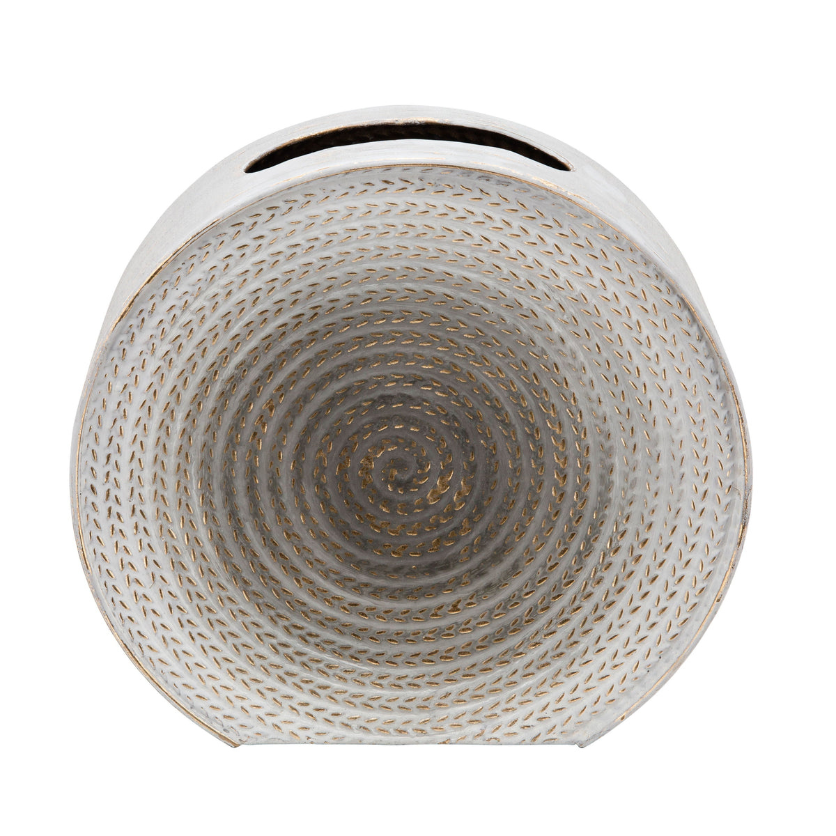 Round Vase - Pearl Silver