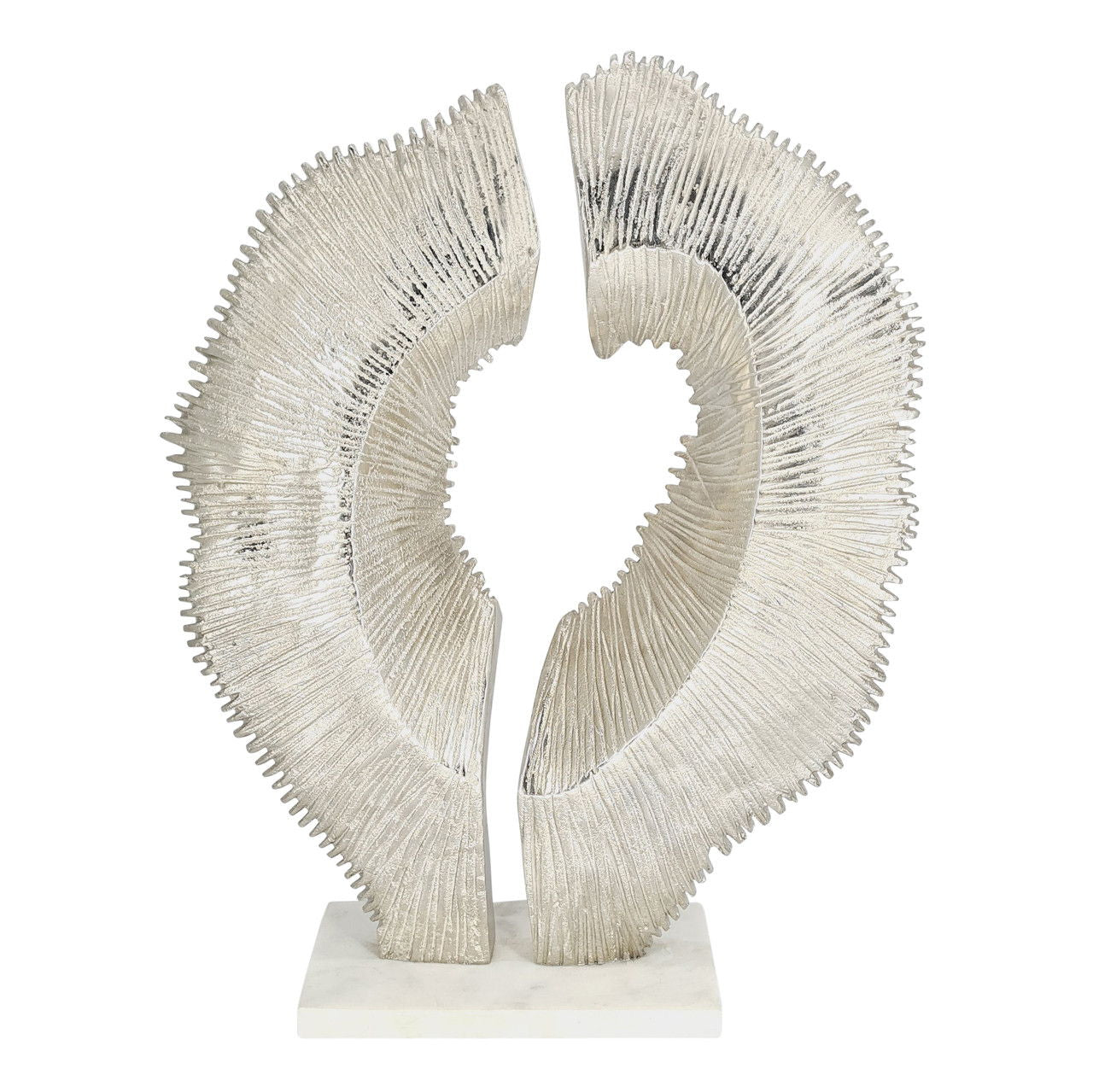 18" Shiloh Carved Statuary - Silver