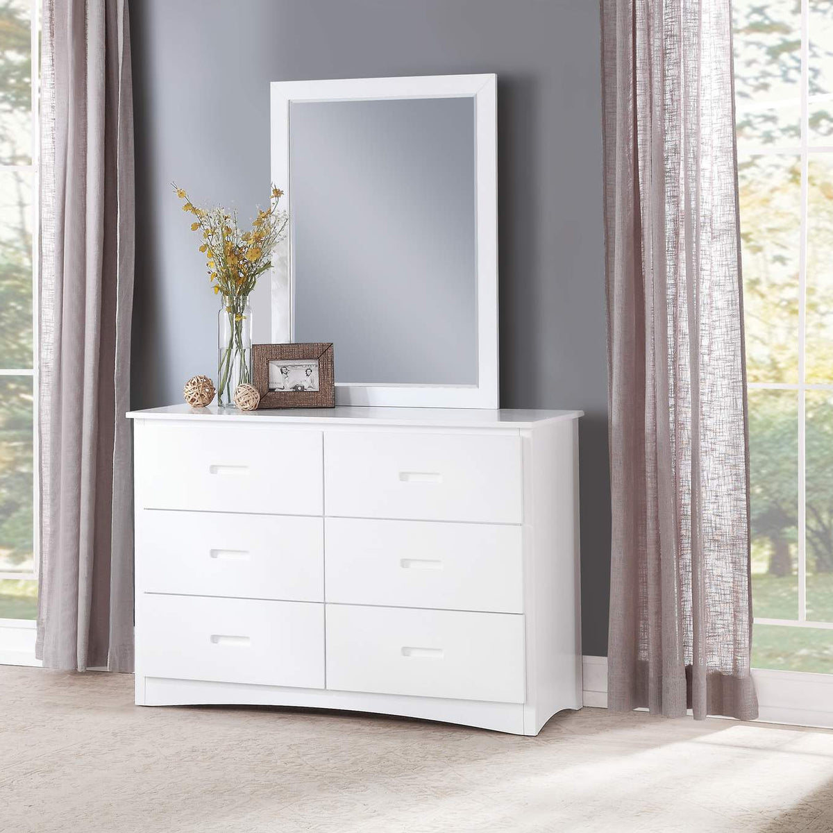 B2053W-6 Galen Mirror