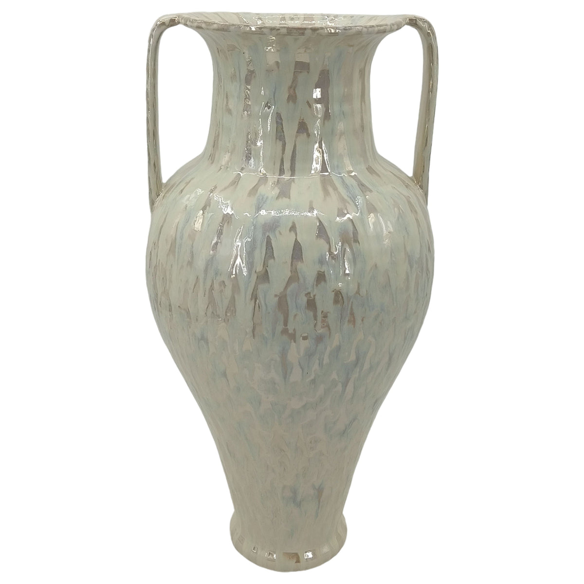 Oswego Large Urn Vase - Gray