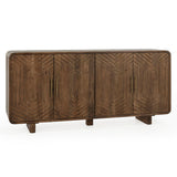 Holmes - 4 Door Sideboard - Artisan Brown