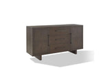 FQBM73 Oakland Three - Drawer Sideboard In Brunette