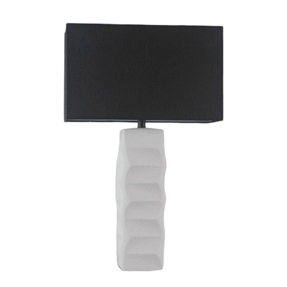 31" Tall Contemporary Table Lamp - White
