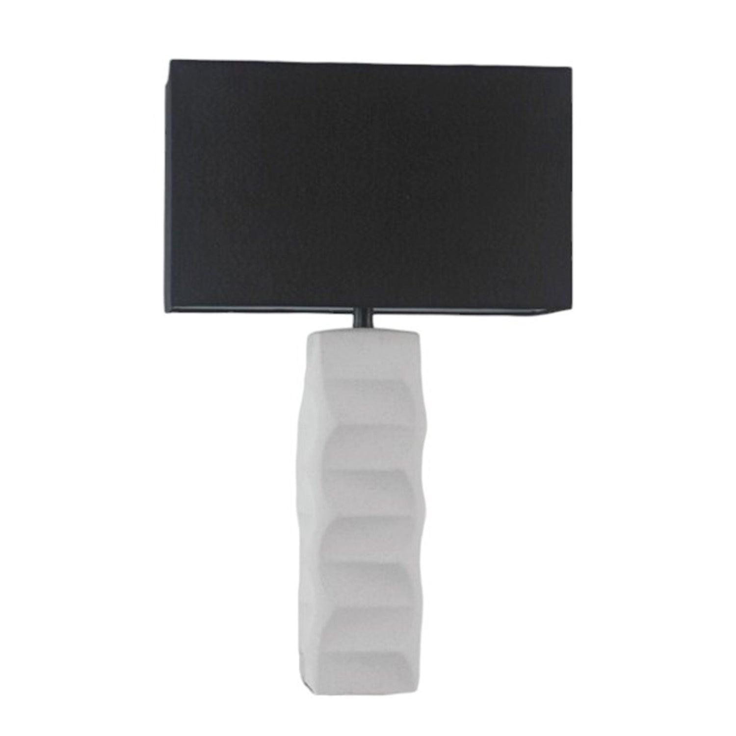 31" Tall Contemporary Table Lamp - White
