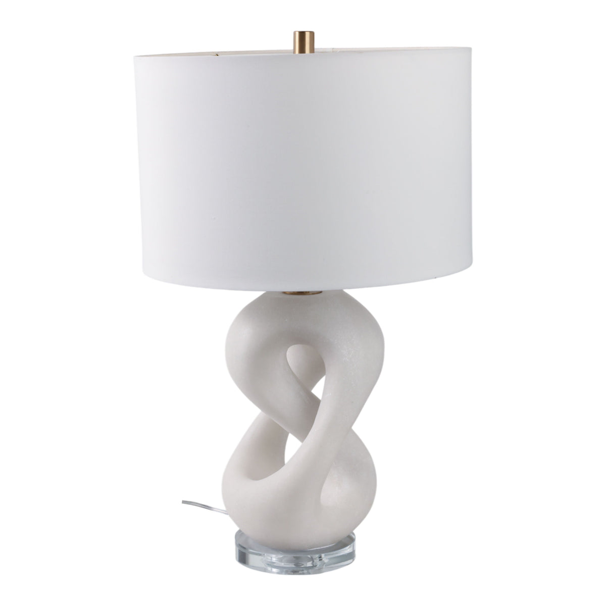 Venta Quartz Resin Table Lamp - White