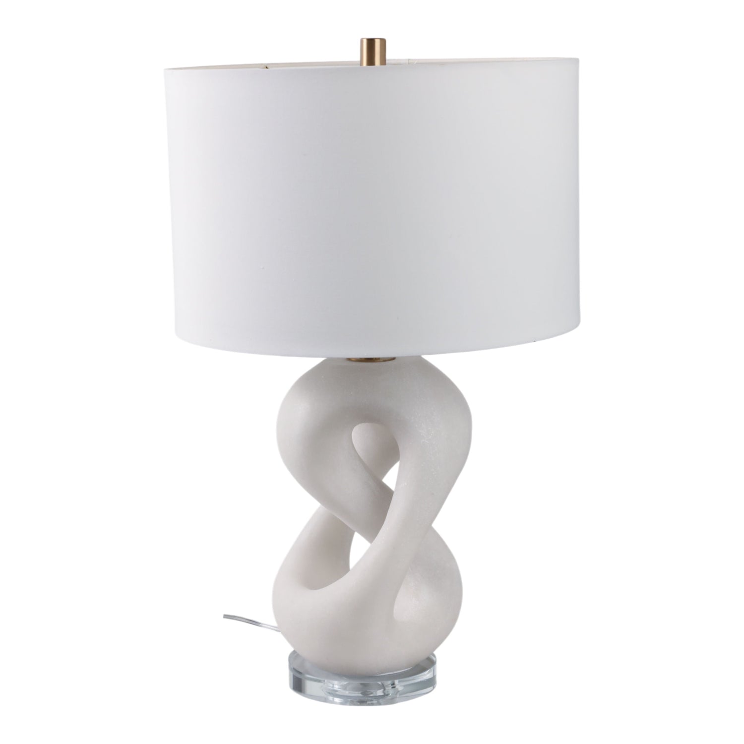 Venta Quartz Resin Table Lamp - White
