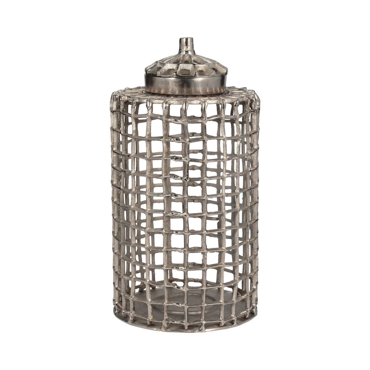 Lidded Jar - Silver