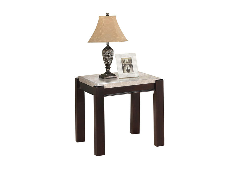 5466-04 Festus End Table, Marble Top