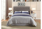 3ZH3D411 Royal Tufted Footboard Storage Bed In Dolphin Linen