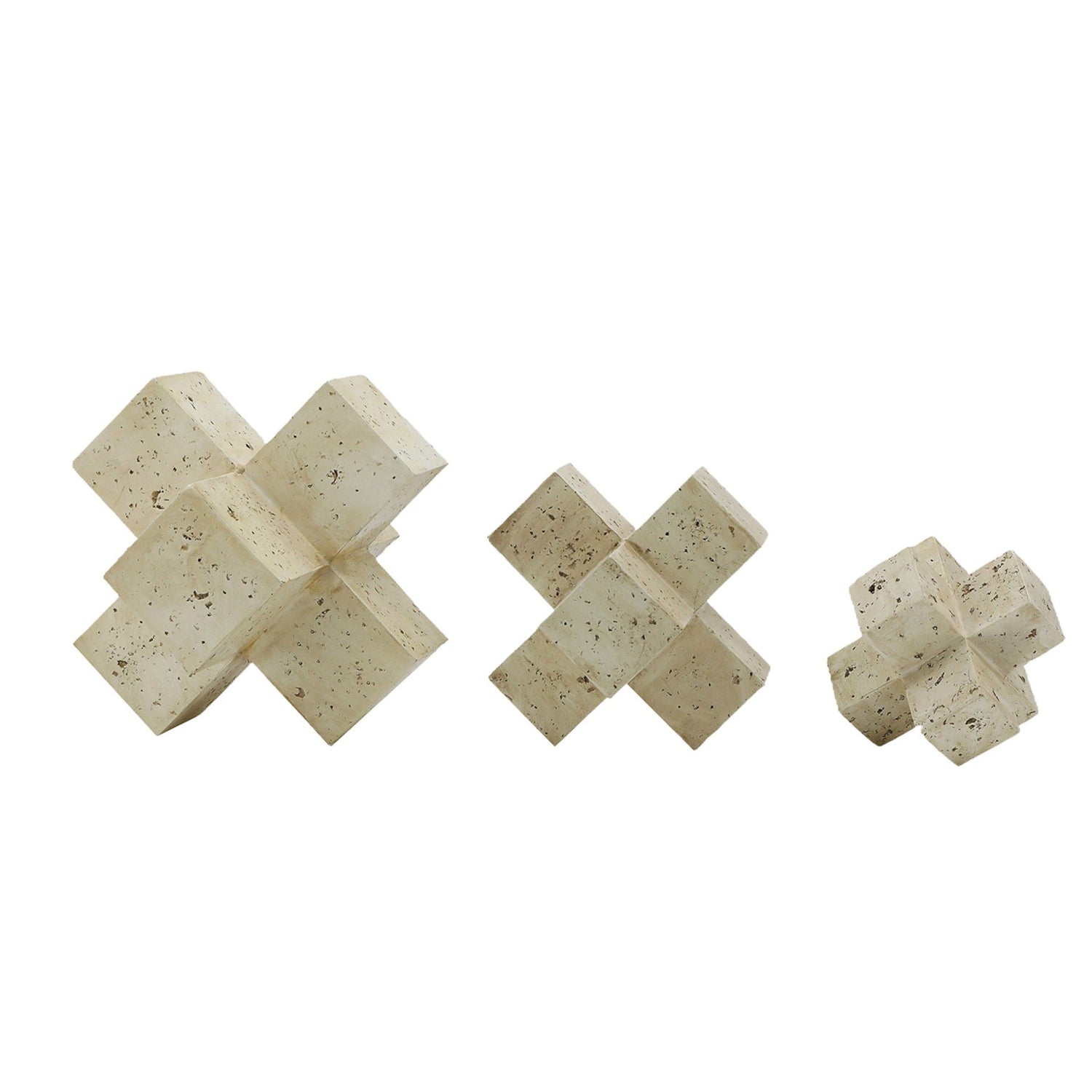 6" / 8" / 10" Koyo Jack Objects (Set of 3) - Natural
