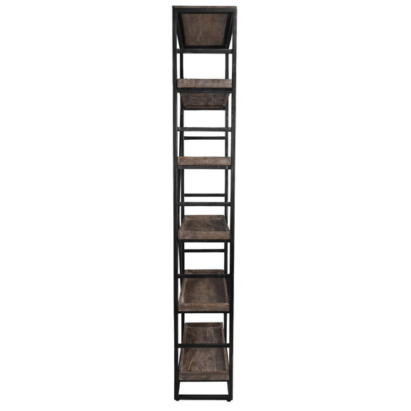 Evan - Single Bookshelf - Olive Brown – Metropolitan Design Furniture