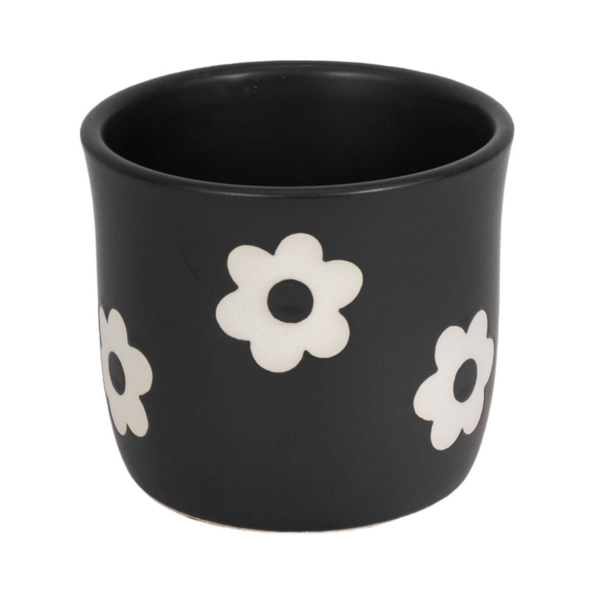 Flower Power Planter - Black