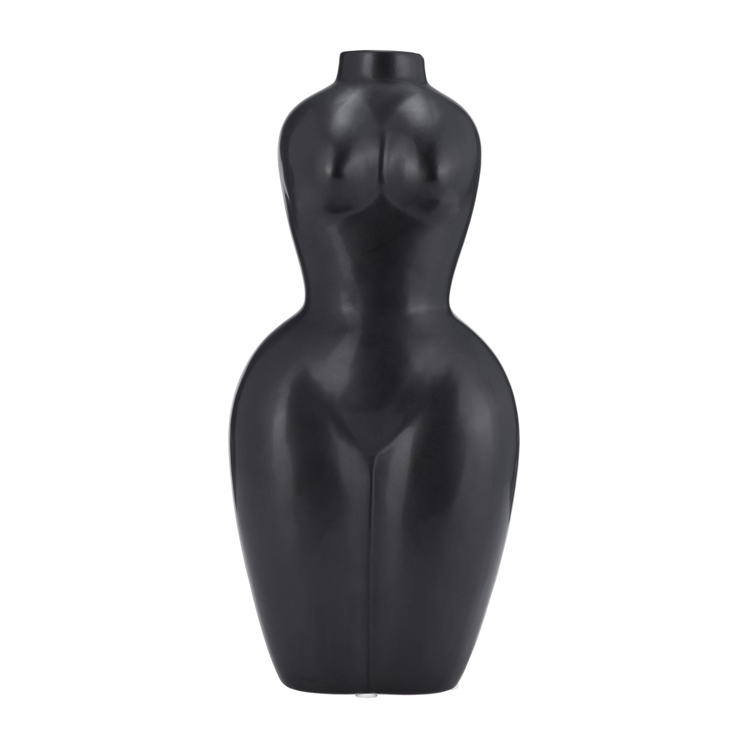 Dol Torso Vase 12" - Black