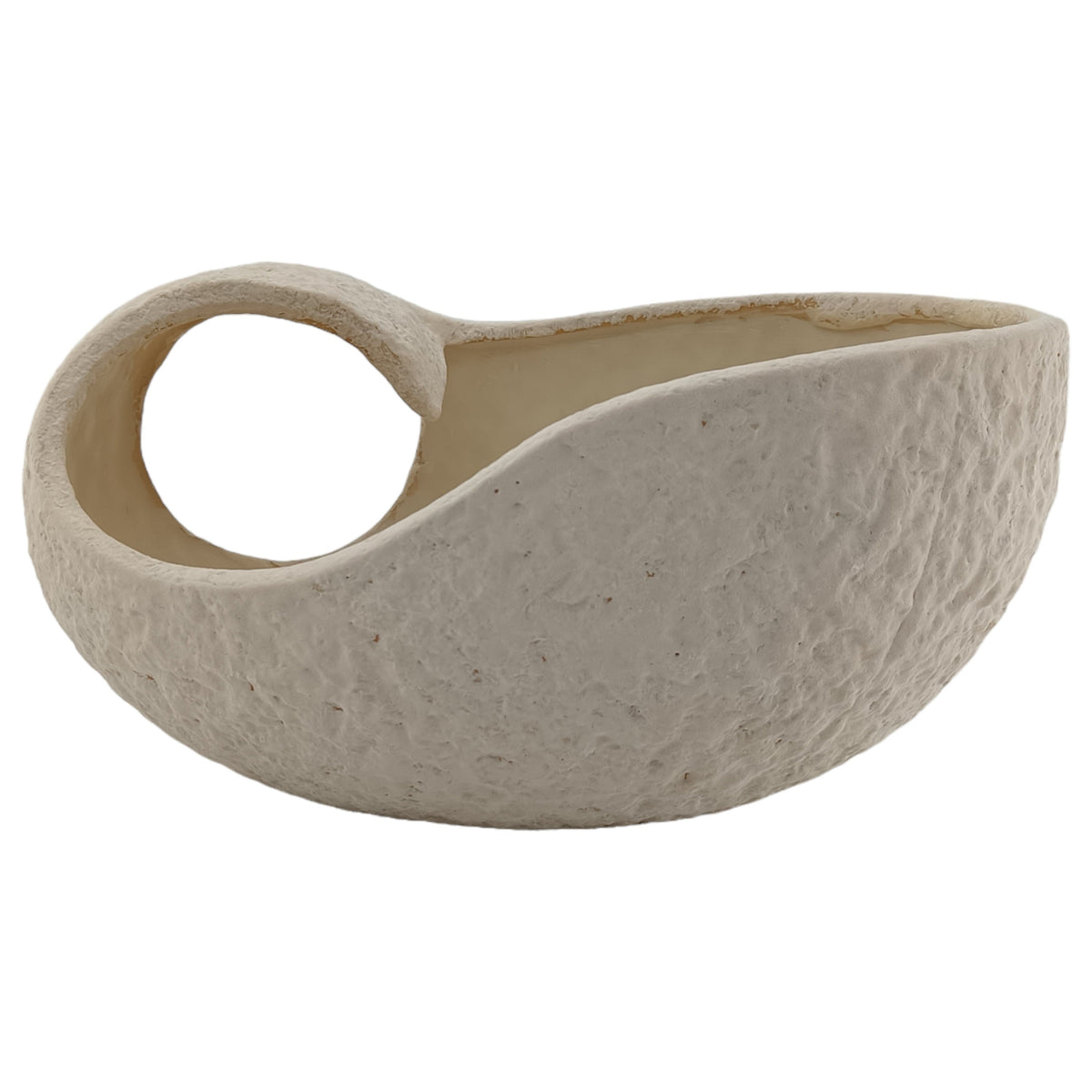 Klamath Ceramic Bowl - Ivory