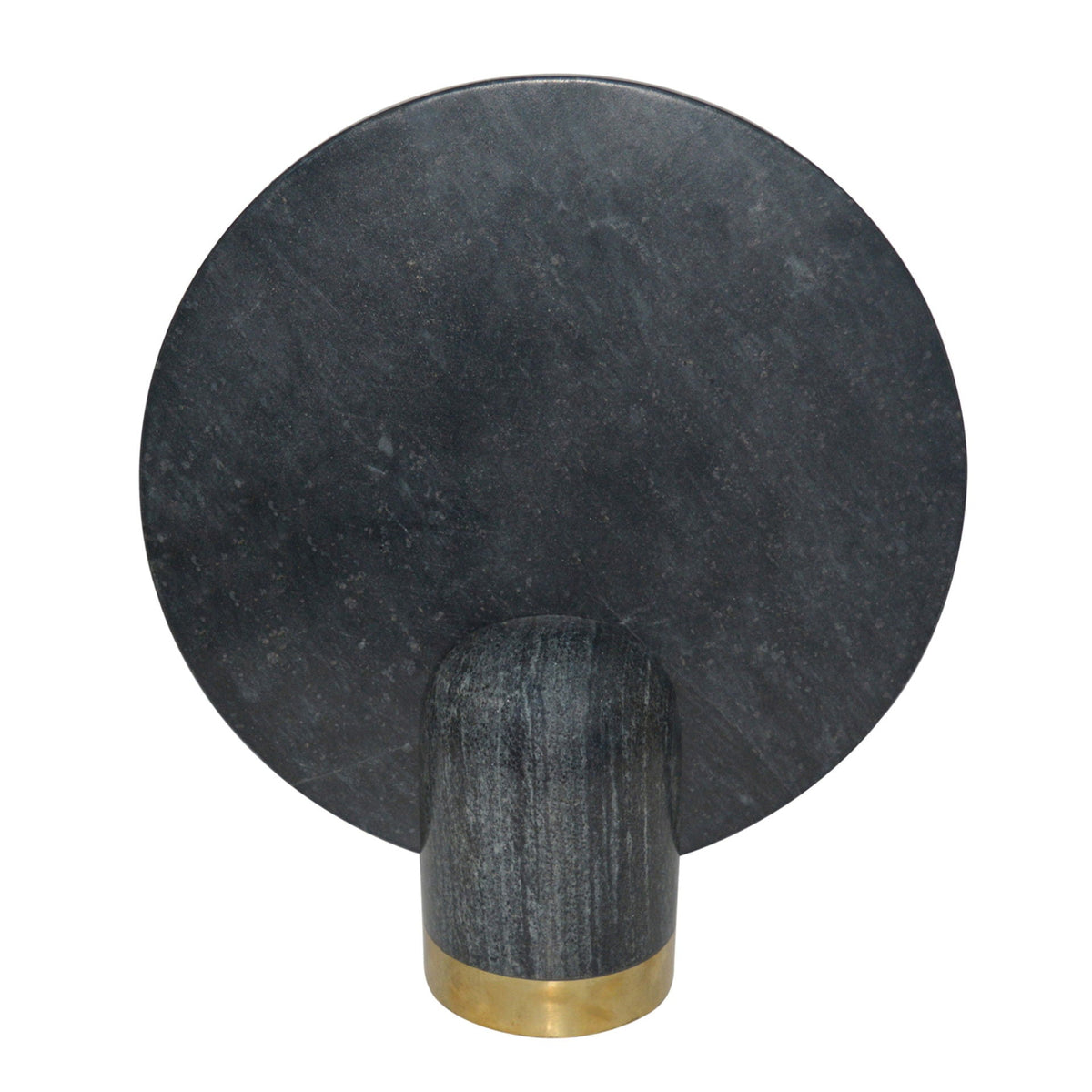14" Canidy Marble Statuary - Black