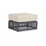 Milano - Ottoman, With Self Welt - Echo Ash / Dark Gray