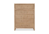 NSPV84 Dorsey Five Drawer Chest In Granola