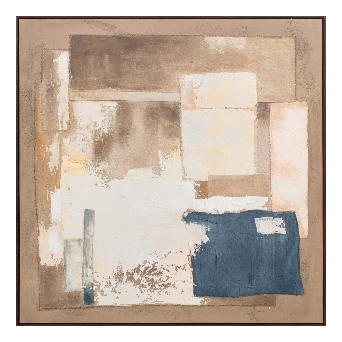 Merton Handpainted Wall Art - Multi