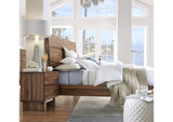8C7981 Ocean Two Drawer Solid Wood Nightstand In Natural Sengon