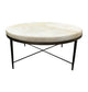 Bose - Hide Round Coffee Table - Dusty Cream